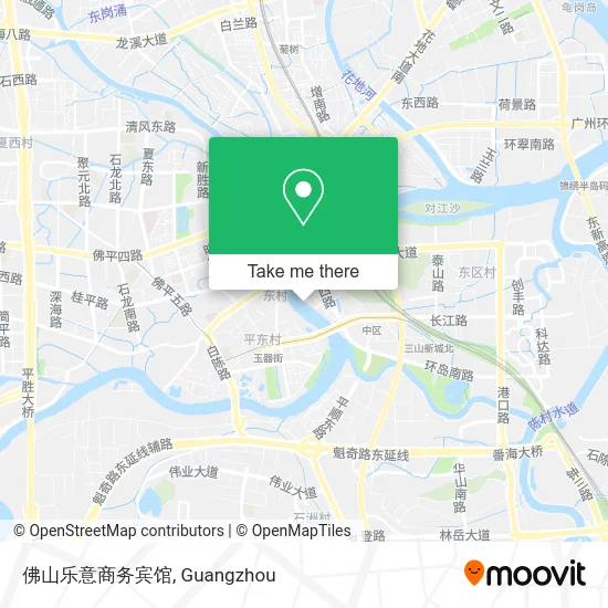 佛山乐意商务宾馆 map