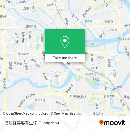 碧波庭美容养生馆 map