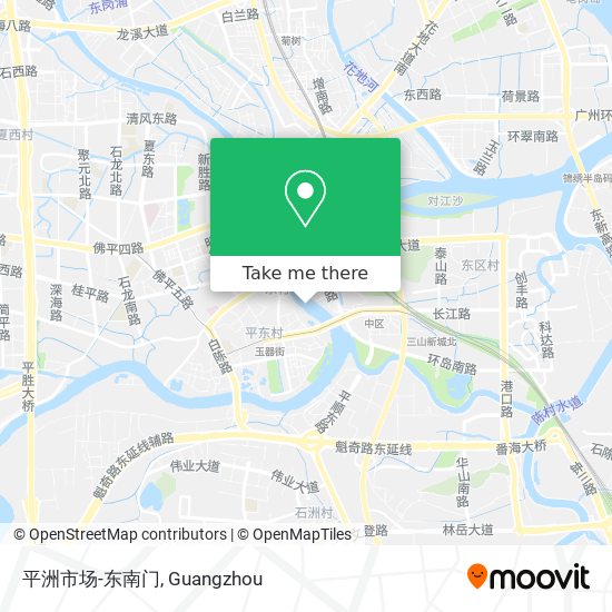 平洲市场-东南门 map