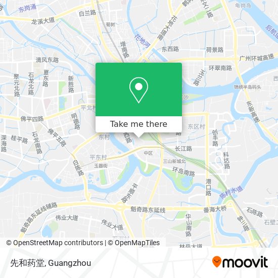 先和药堂 map