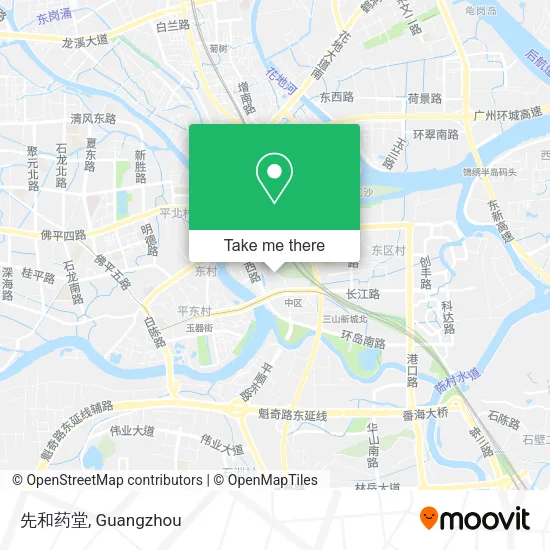 先和药堂 map
