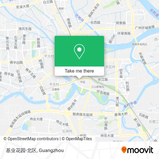 基业花园-北区 map