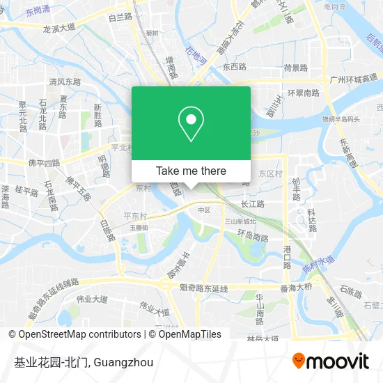 基业花园-北门 map