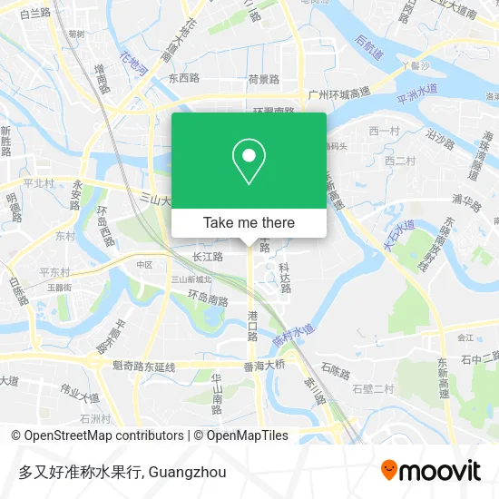 多又好准称水果行 map