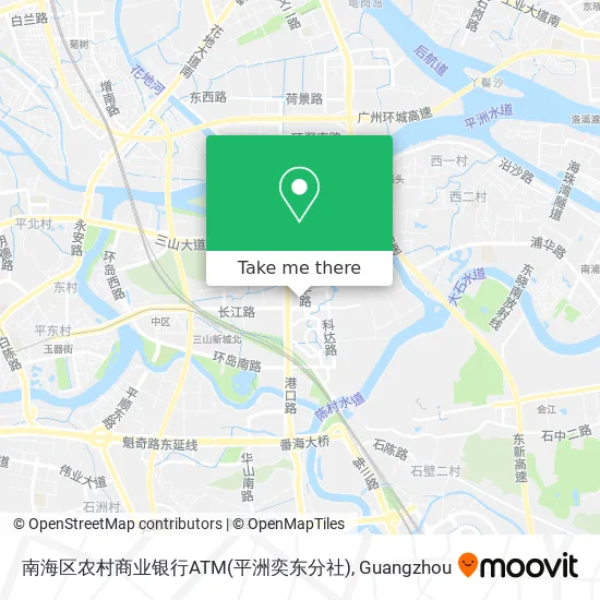 南海区农村商业银行ATM(平洲奕东分社) map