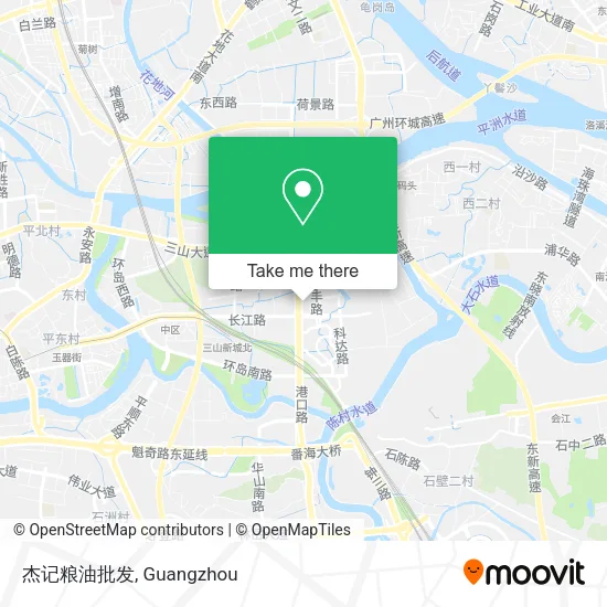 杰记粮油批发 map