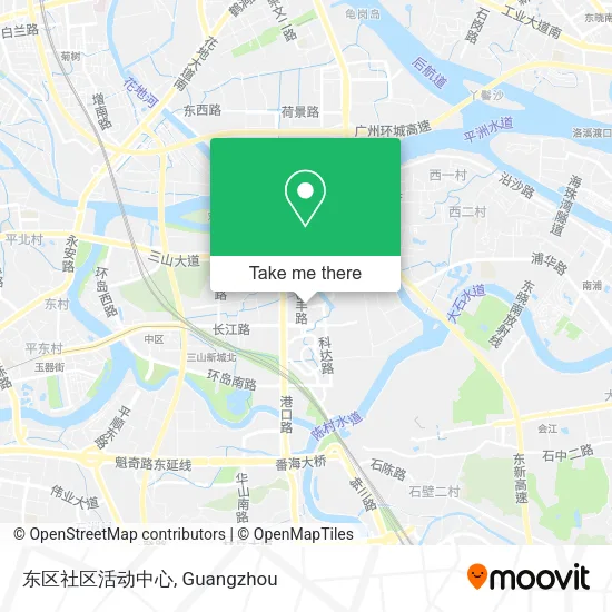 东区社区活动中心 map