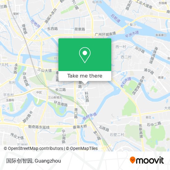 国际创智园 map