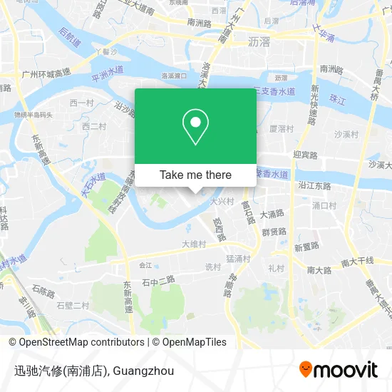 迅驰汽修(南浦店) map
