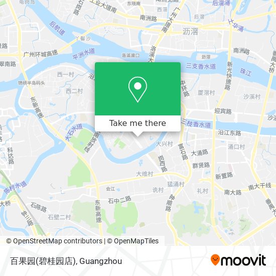 百果园(碧桂园店) map