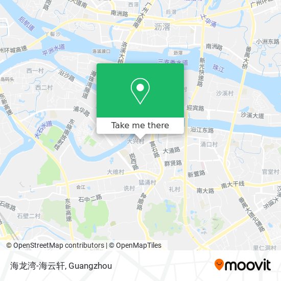 海龙湾-海云轩 map