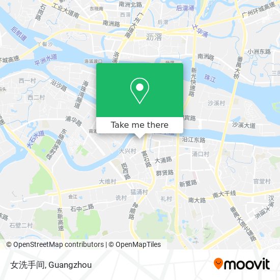 女洗手间 map