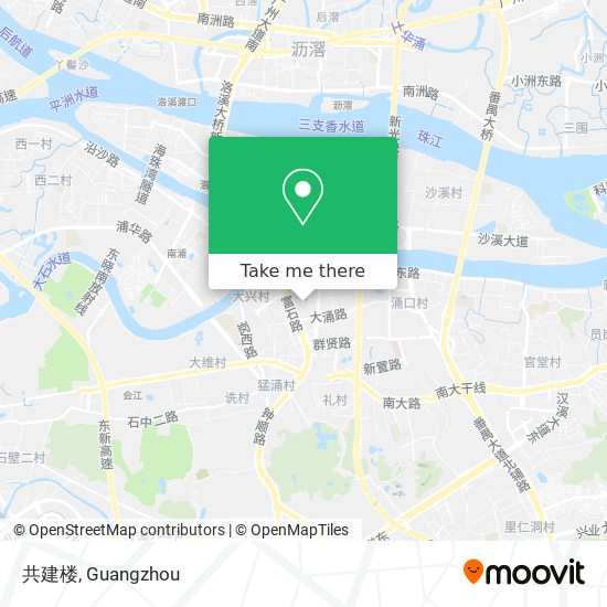 共建楼 map