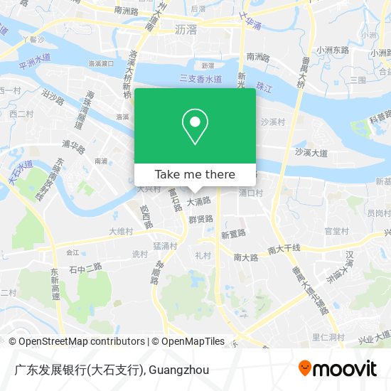 广东发展银行(大石支行) map