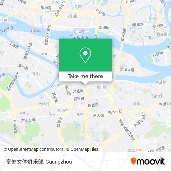 富健文体俱乐部 map