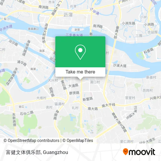 富健文体俱乐部 map