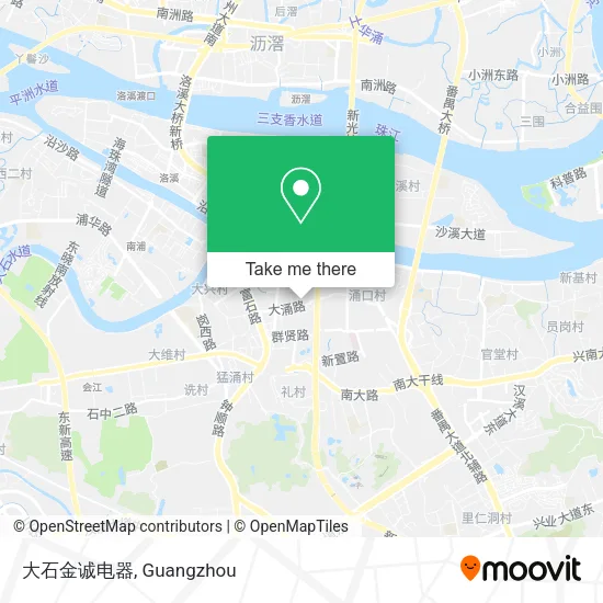 大石金诚电器 map