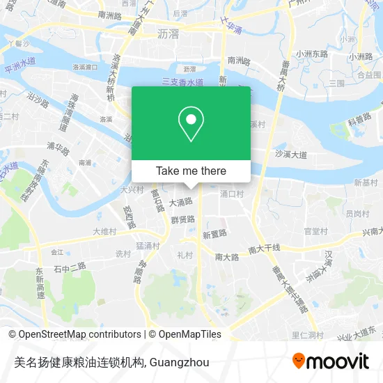美名扬健康粮油连锁机构 map