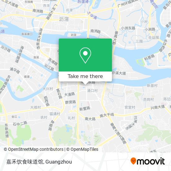 嘉禾饮食味道馆 map