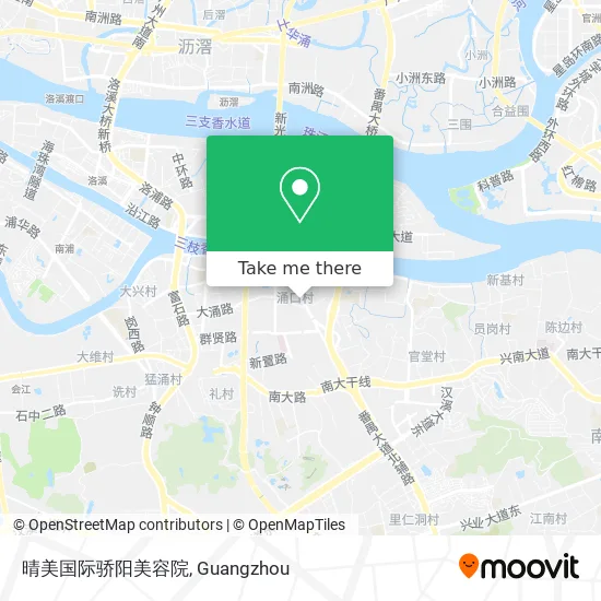 晴美国际骄阳美容院 map