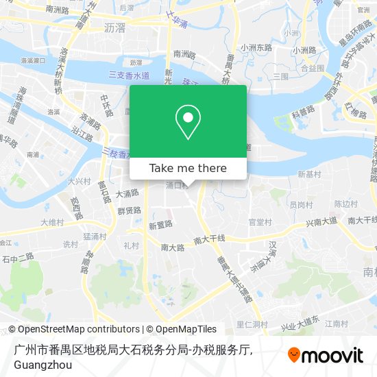 广州市番禺区地税局大石税务分局-办税服务厅 map