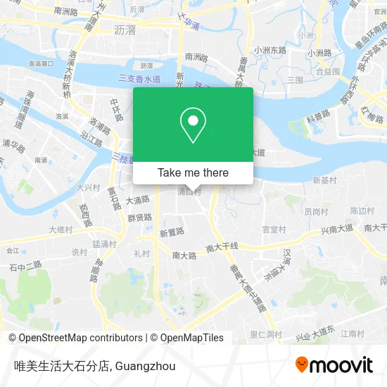 唯美生活大石分店 map