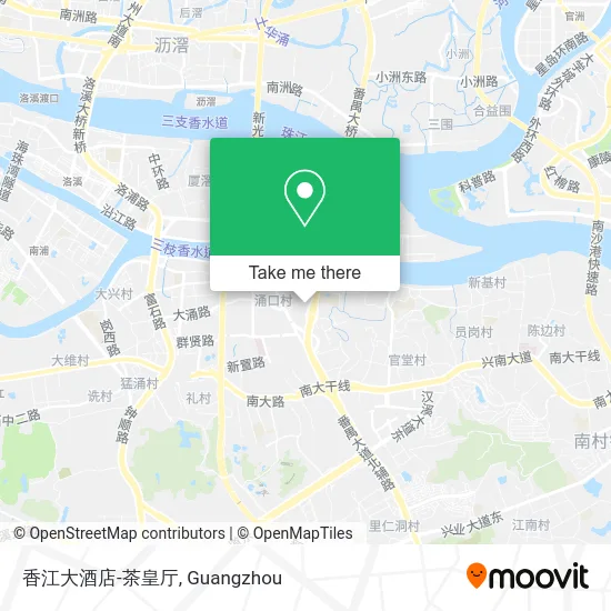香江大酒店-茶皇厅 map