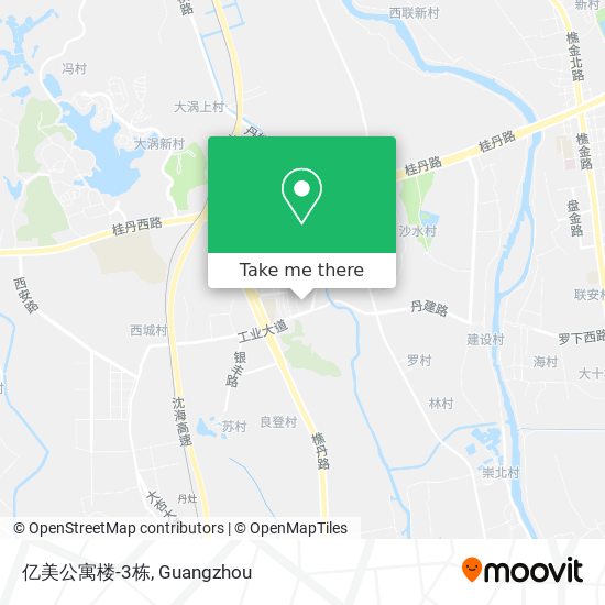 亿美公寓楼-3栋 map