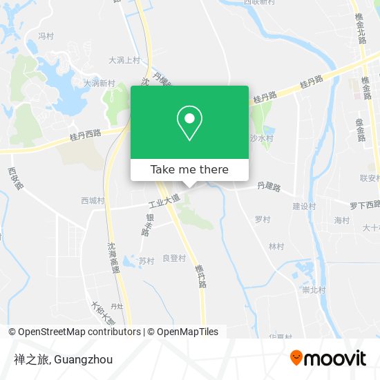 禅之旅 map