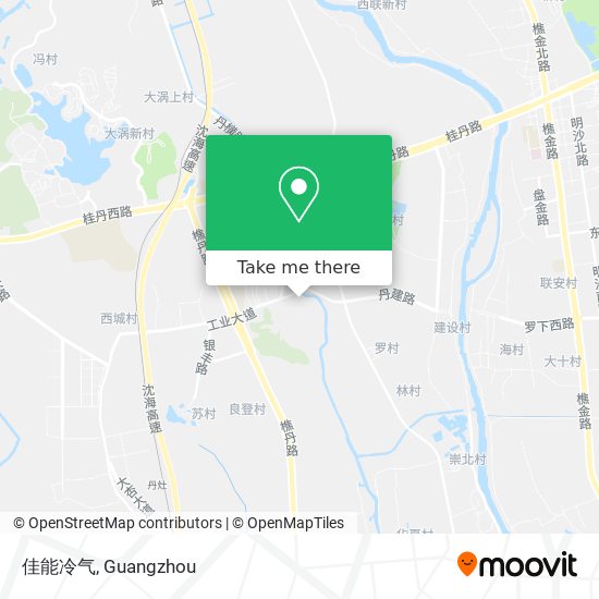 佳能冷气 map