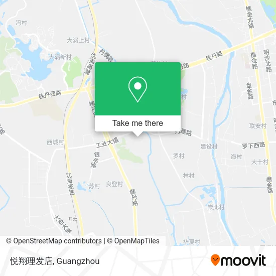 悦翔理发店 map