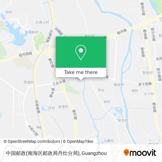 中国邮政(南海区邮政局丹灶分局) map
