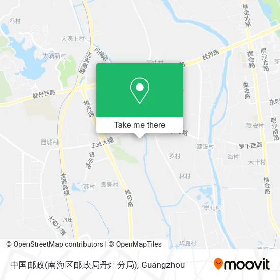 中国邮政(南海区邮政局丹灶分局) map