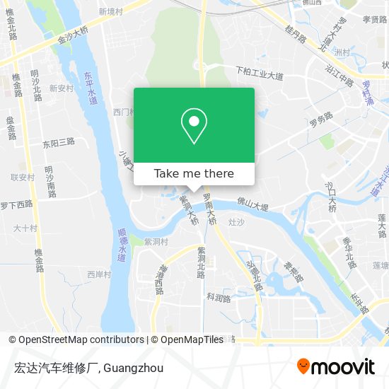 宏达汽车维修厂 map