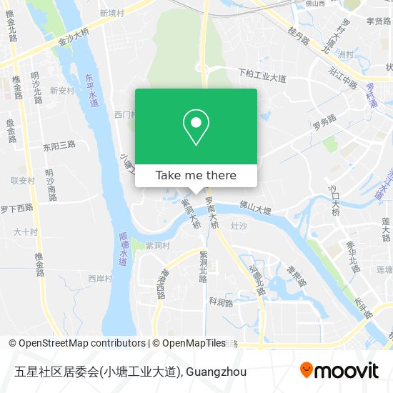 五星社区居委会(小塘工业大道) map