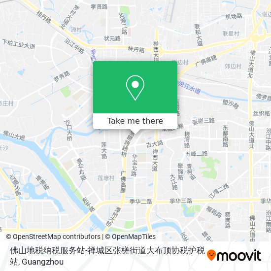 佛山地税纳税服务站-禅城区张槎街道大布顶协税护税站 map