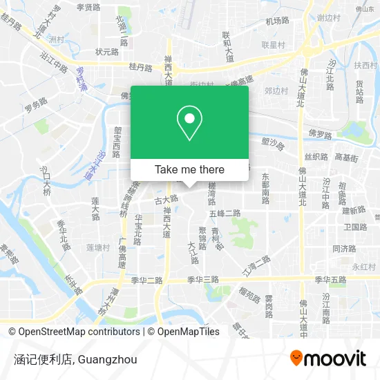 涵记便利店 map