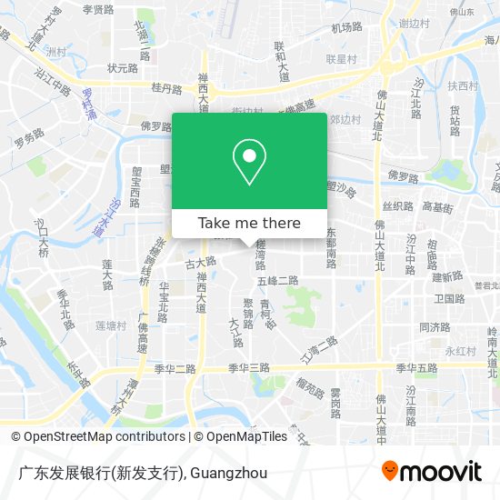 广东发展银行(新发支行) map