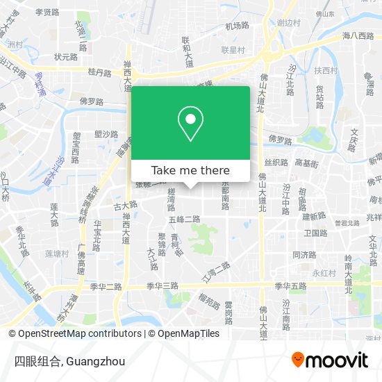 四眼组合 map