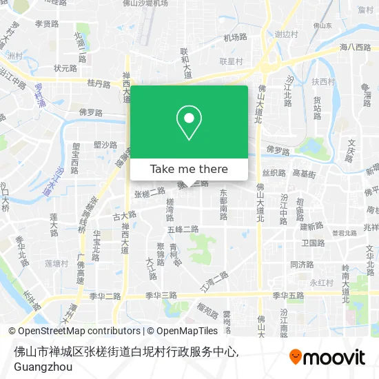 佛山市禅城区张槎街道白坭村行政服务中心 map
