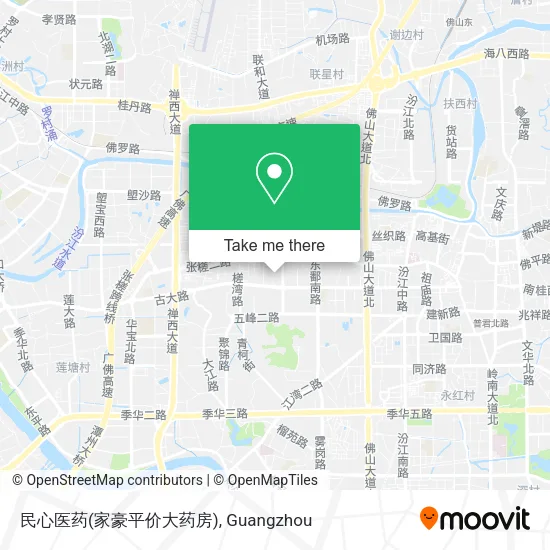 民心医药(家豪平价大药房) map