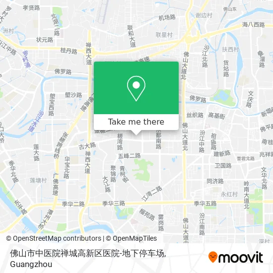 佛山市中医院禅城高新区医院-地下停车场 map