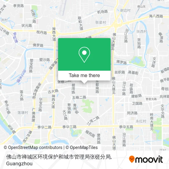 佛山市禅城区环境保护和城市管理局张槎分局 map