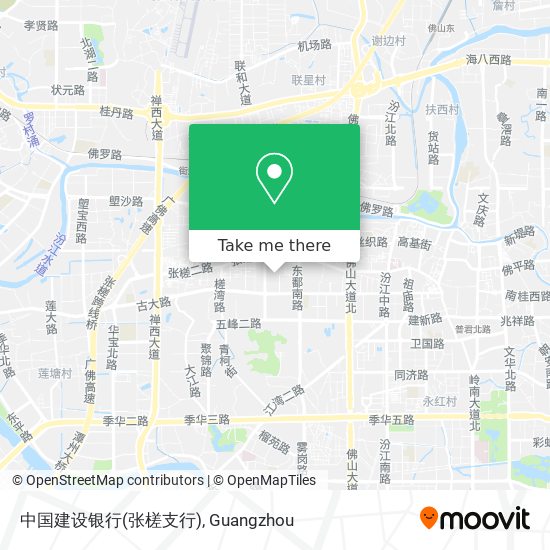 中国建设银行(张槎支行) map