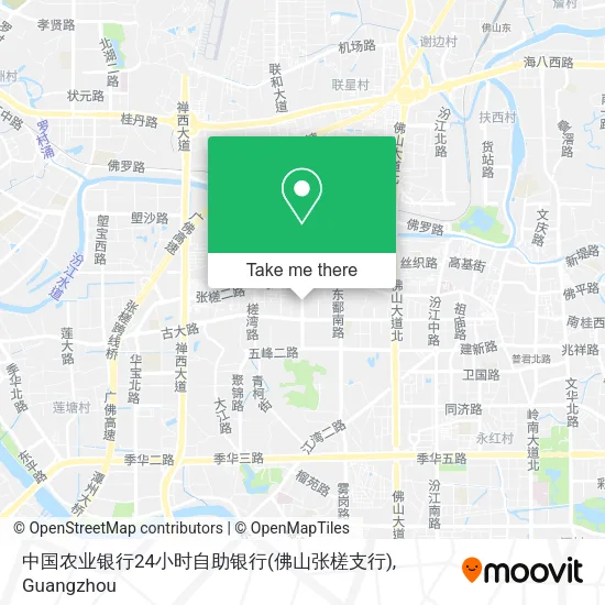 中国农业银行24小时自助银行(佛山张槎支行) map
