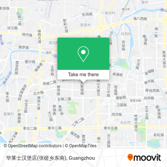 华莱士汉堡店(张槎乡东南) map