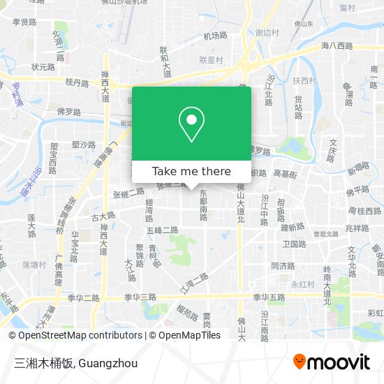三湘木桶饭 map