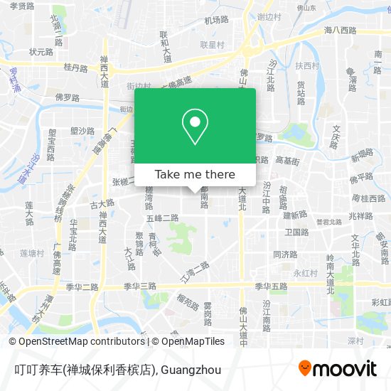 叮叮养车(禅城保利香槟店) map