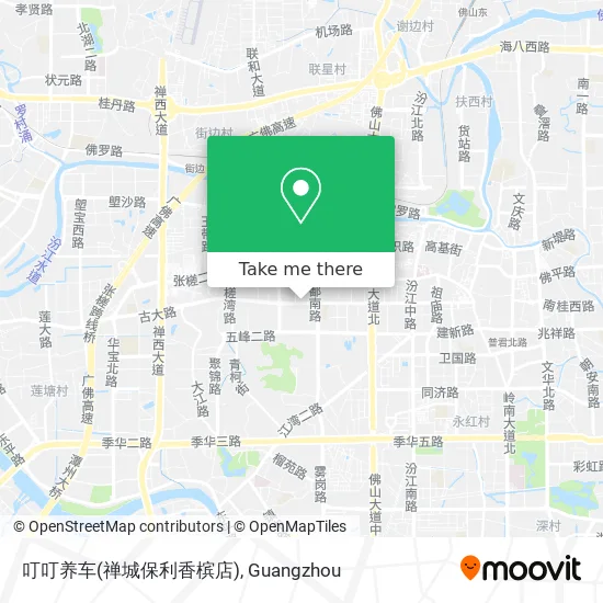 叮叮养车(禅城保利香槟店) map
