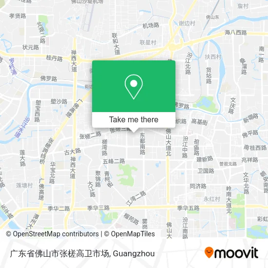 广东省佛山市张槎高卫市场 map